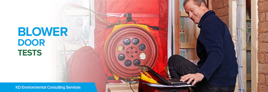 Testing Blower Door in New York