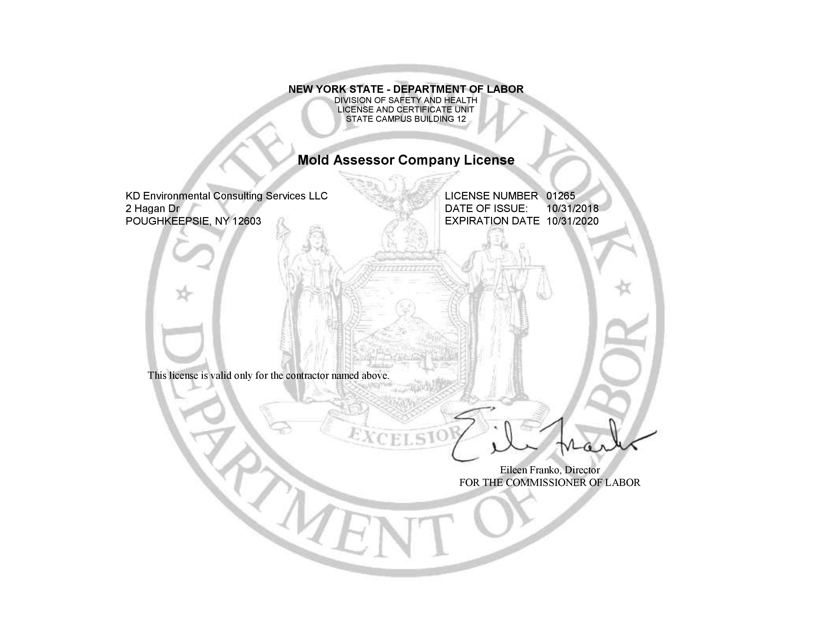 Mold License